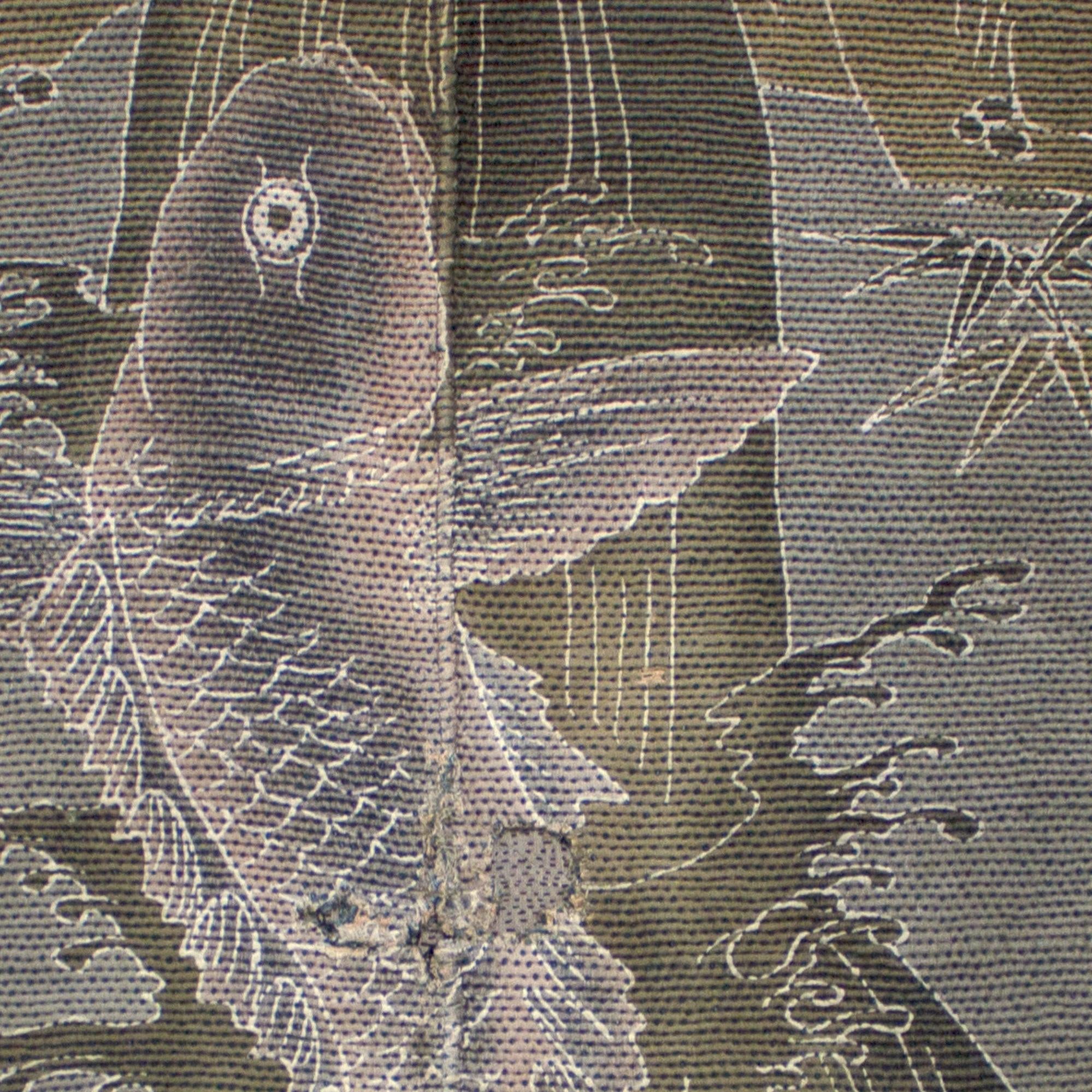 Koi Tsutsugaki Hanten Antique Fireman's Coat