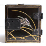 Small Lacquered Box Japanese Antique Storage Decor