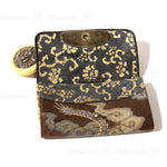 Dragon Tobacco Pouch with Manju Netsuke