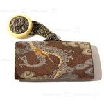 Dragon Tobacco Pouch with Manju Netsuke