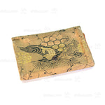 Ladies Brocade Wallet with Bronze Mirror