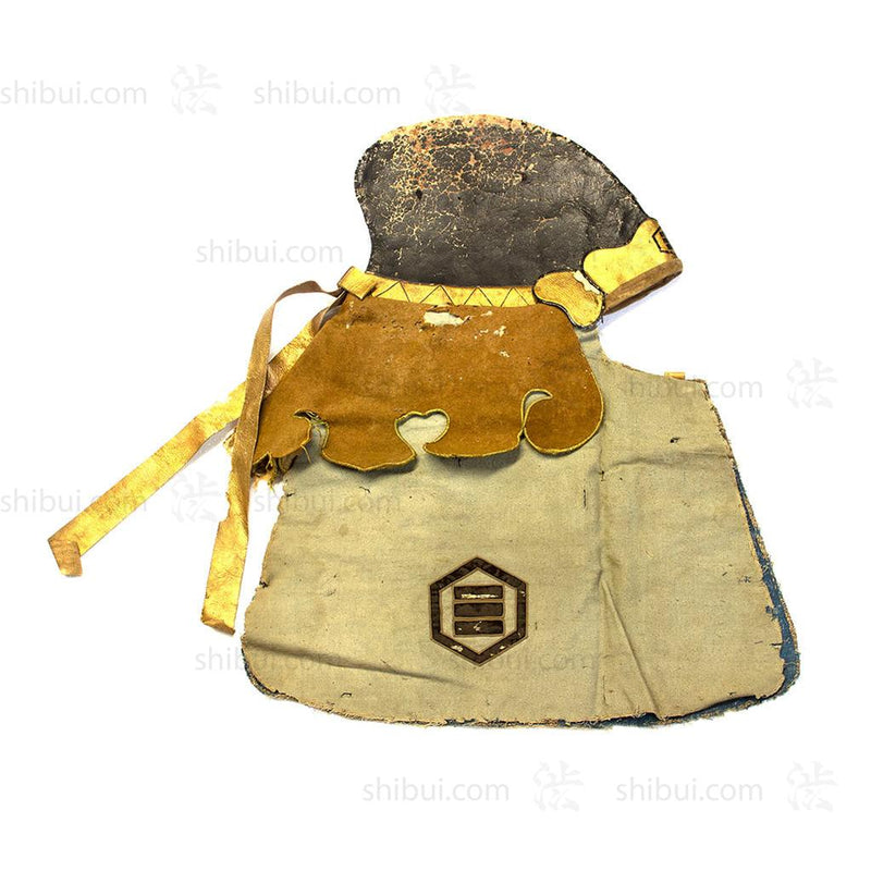 Samurai fireman's Leather Hat