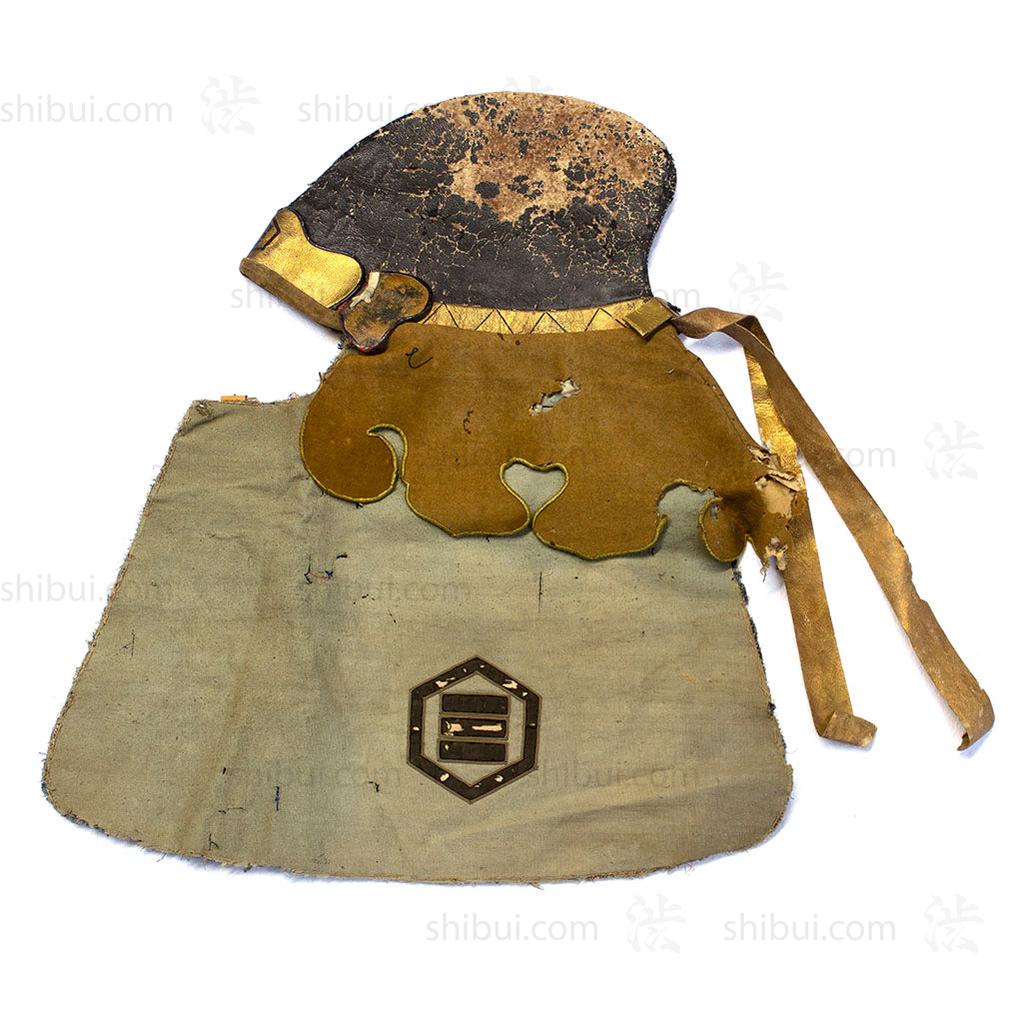 Samurai fireman's Leather Hat