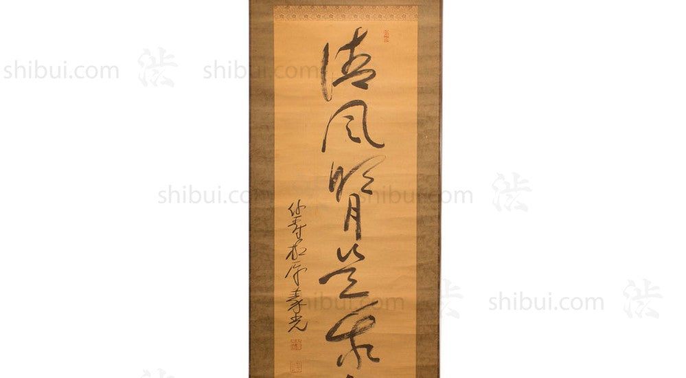 fluid calligraphy ink drawing