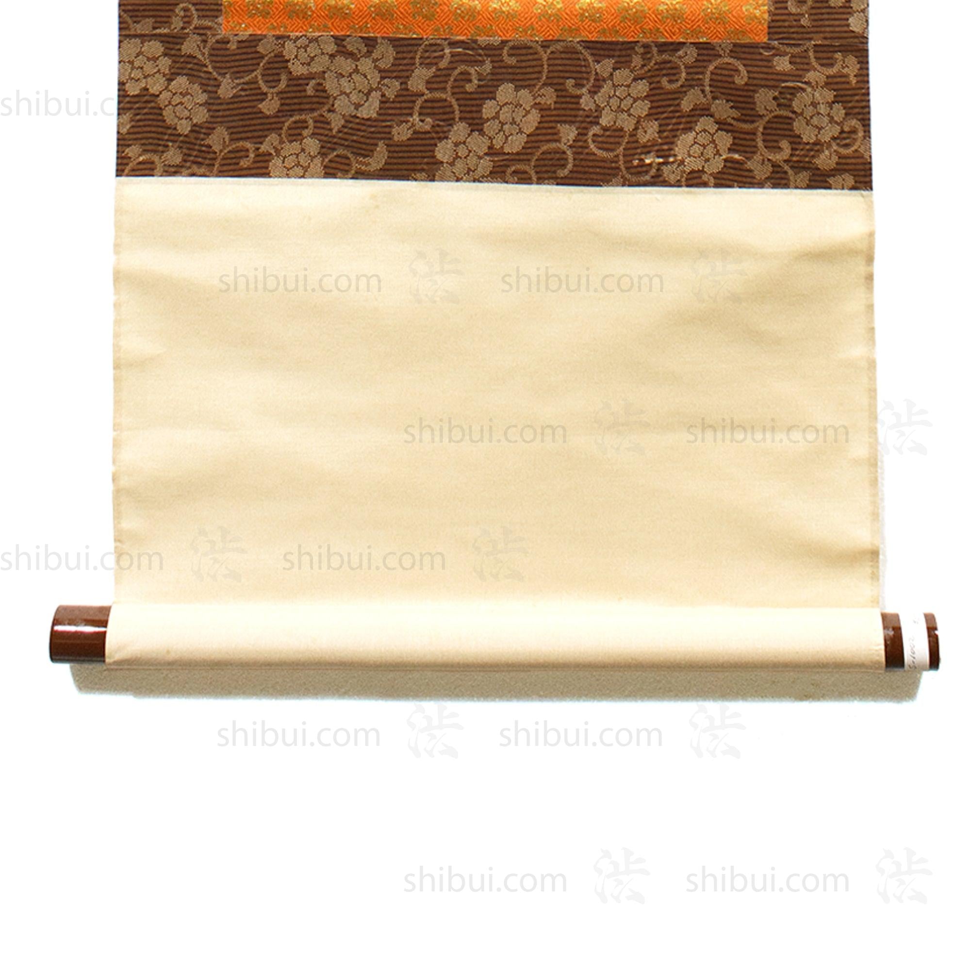 Oni and Maiden  Otsu-e Style - Vintage Japanese Scroll