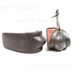 Abumi Stirrups - Iron & Lacquer w/ Inlaid Bellflower Mon