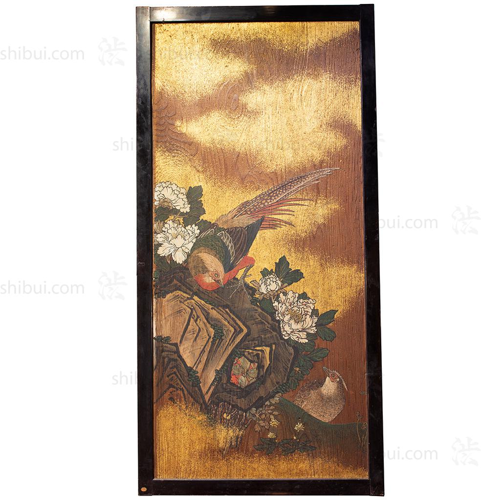 Fusuma Door with Pheasants