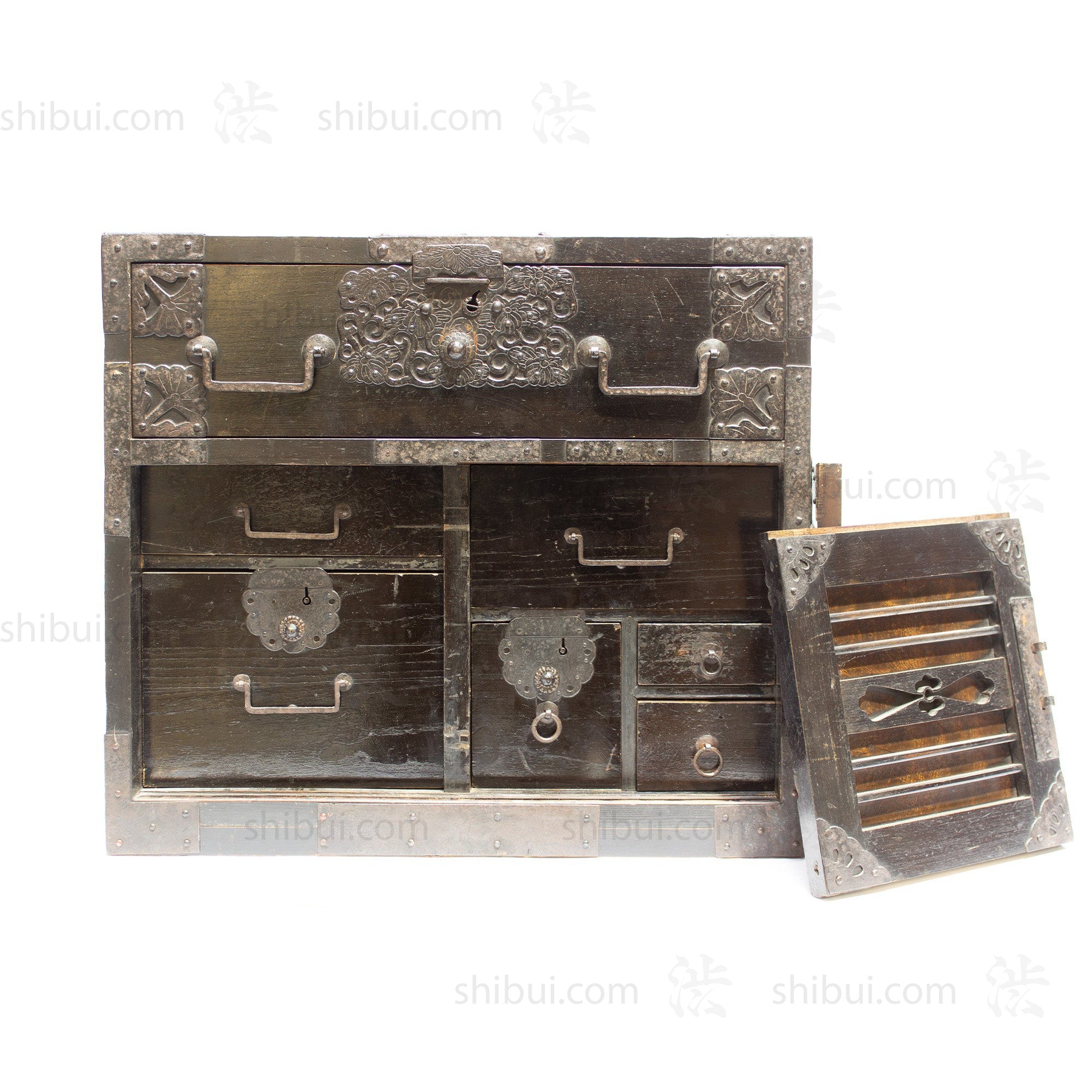 Japanese Antique Sea Captain's Chest