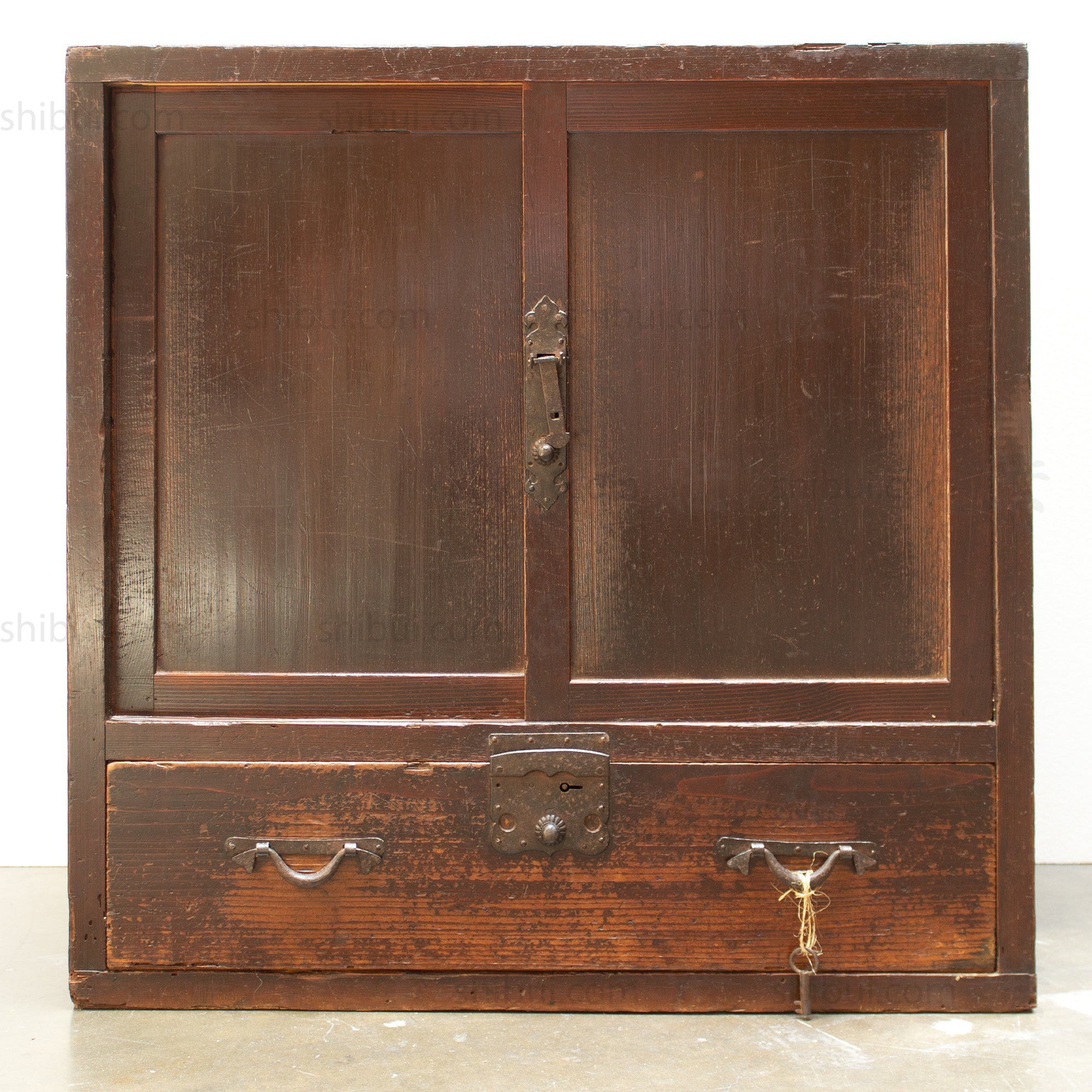Merchant's Chest Japanese Antique Furniture Storage