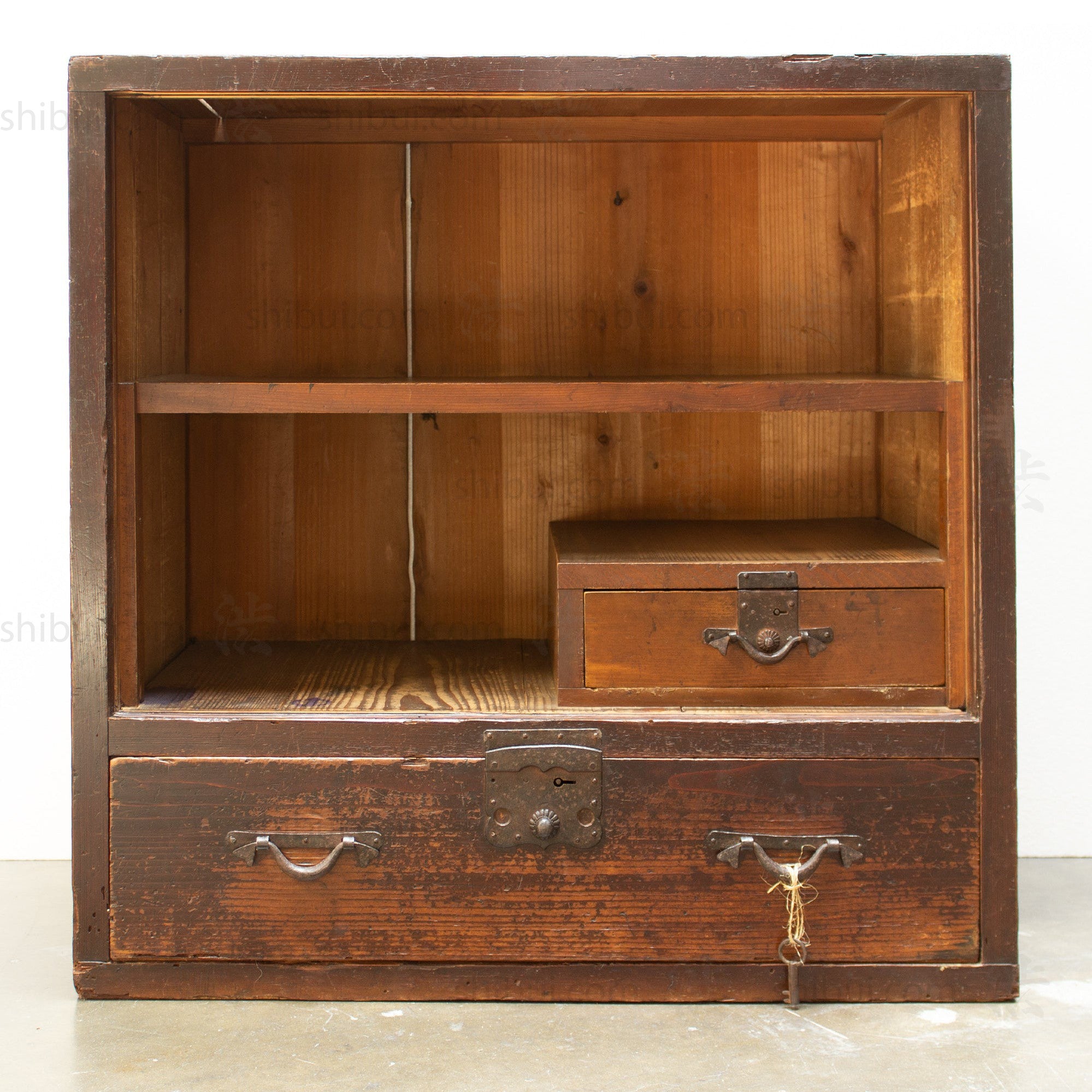 Merchant's Chest Japanese Antique Furniture Storage