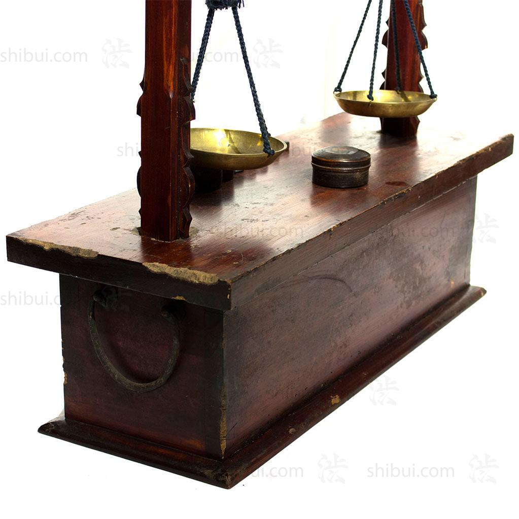 Merchant's Scale Japanese Antique Furniture Storage