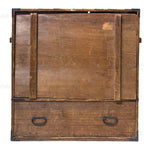 Lacquered Tray Box Japanese Antique Decor Chest