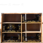 Lacquered Tray Box Japanese Antique Decor Chest