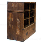 Lacquered Tray Box Japanese Antique Decor Chest