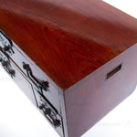 Japanese Antique Tansu Furniture Ships' Writing Box from Sakata