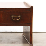 Beautifully Figured Keyaki Wood Desk - Early 20th Century Writing Table