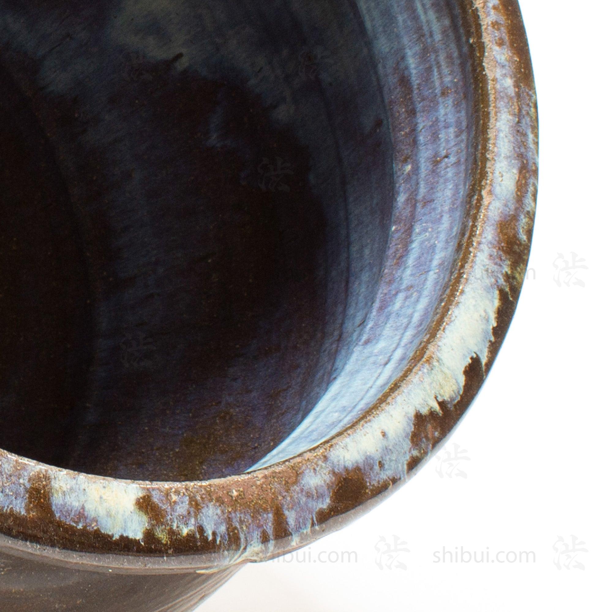 Tatenoshita Ware Antique Japanese Glazed Ceramic Jar