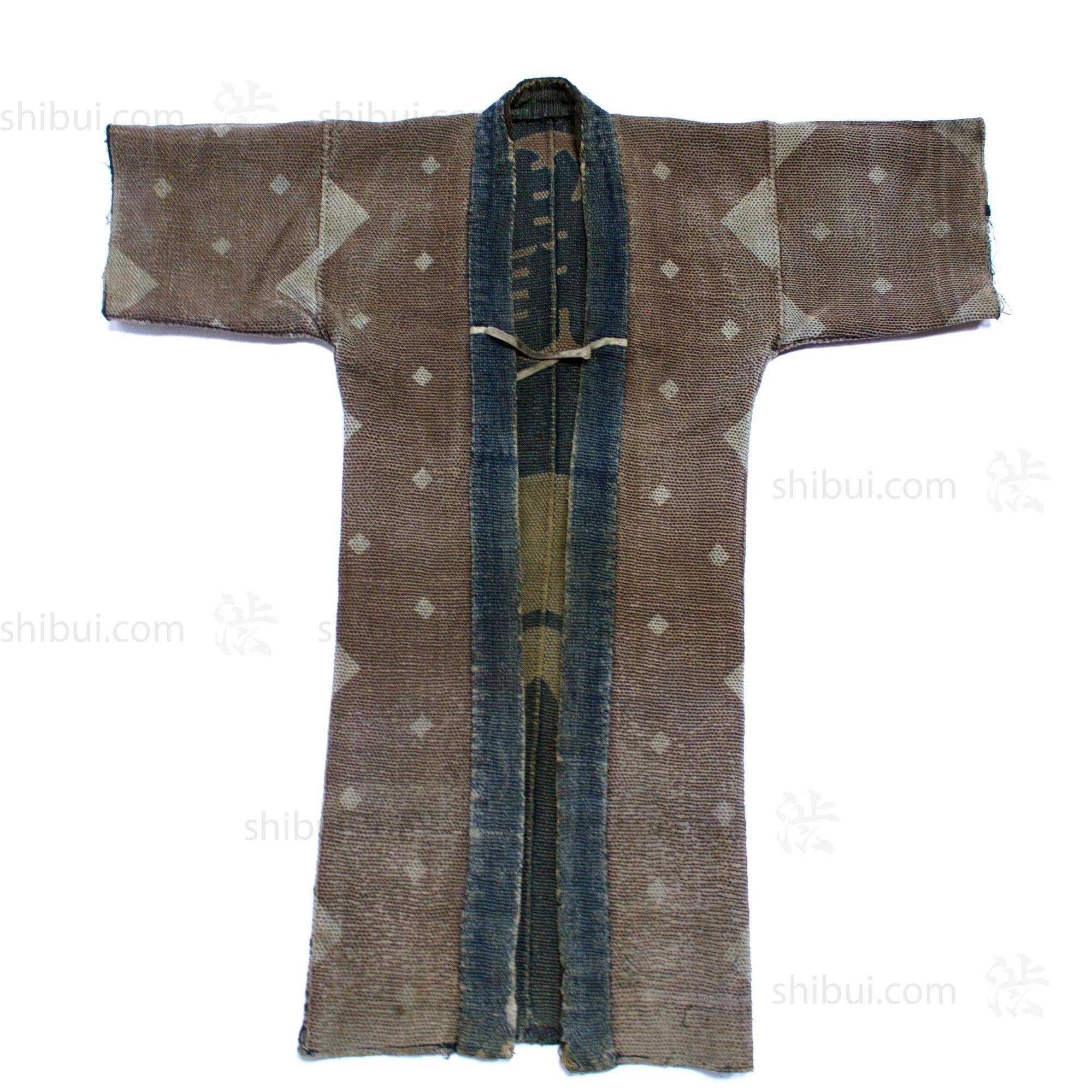 Antique Japanese Indigo Cotton Fireman's Coat