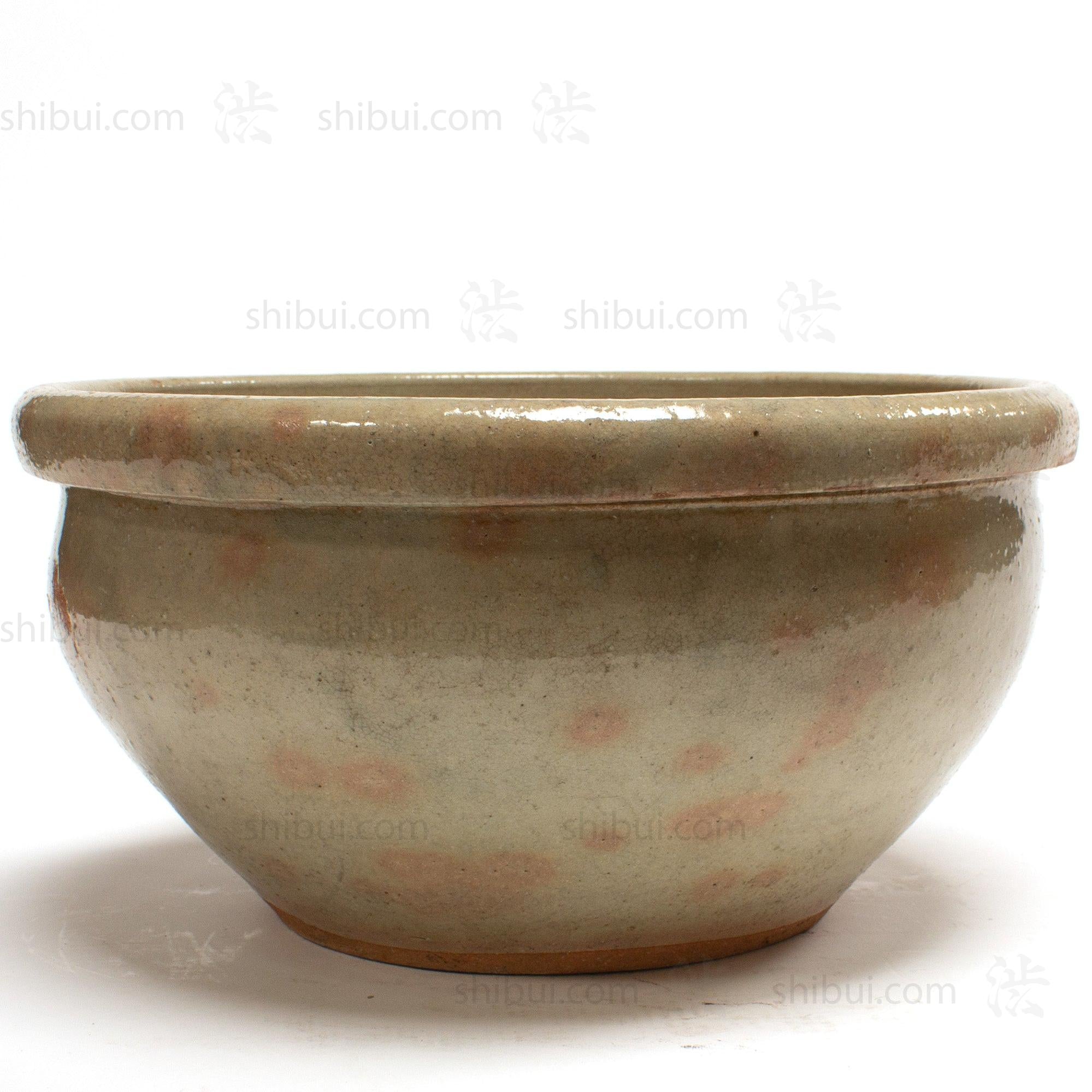 Antique Seto Stoneware Bowl