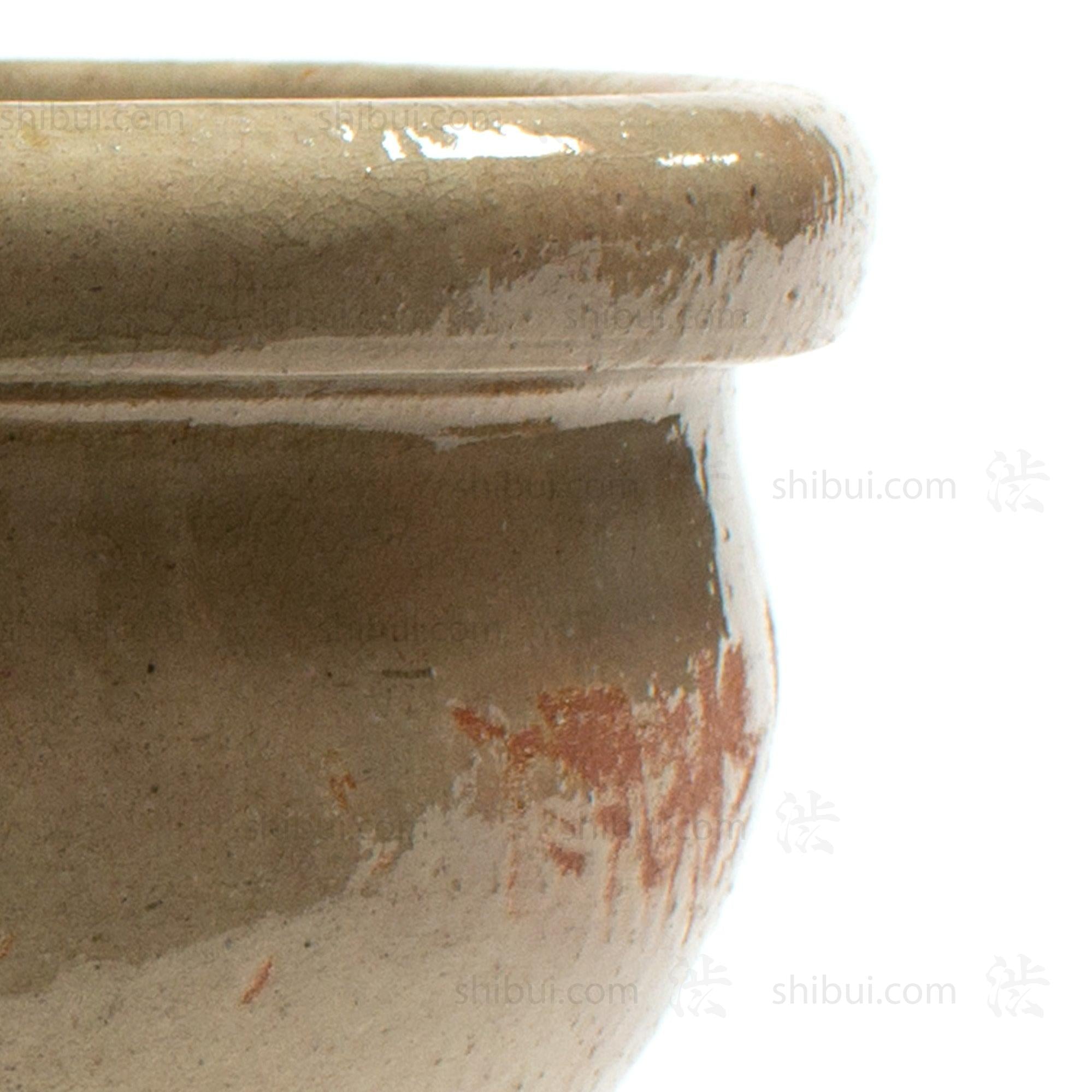 Antique Seto Stoneware Bowl