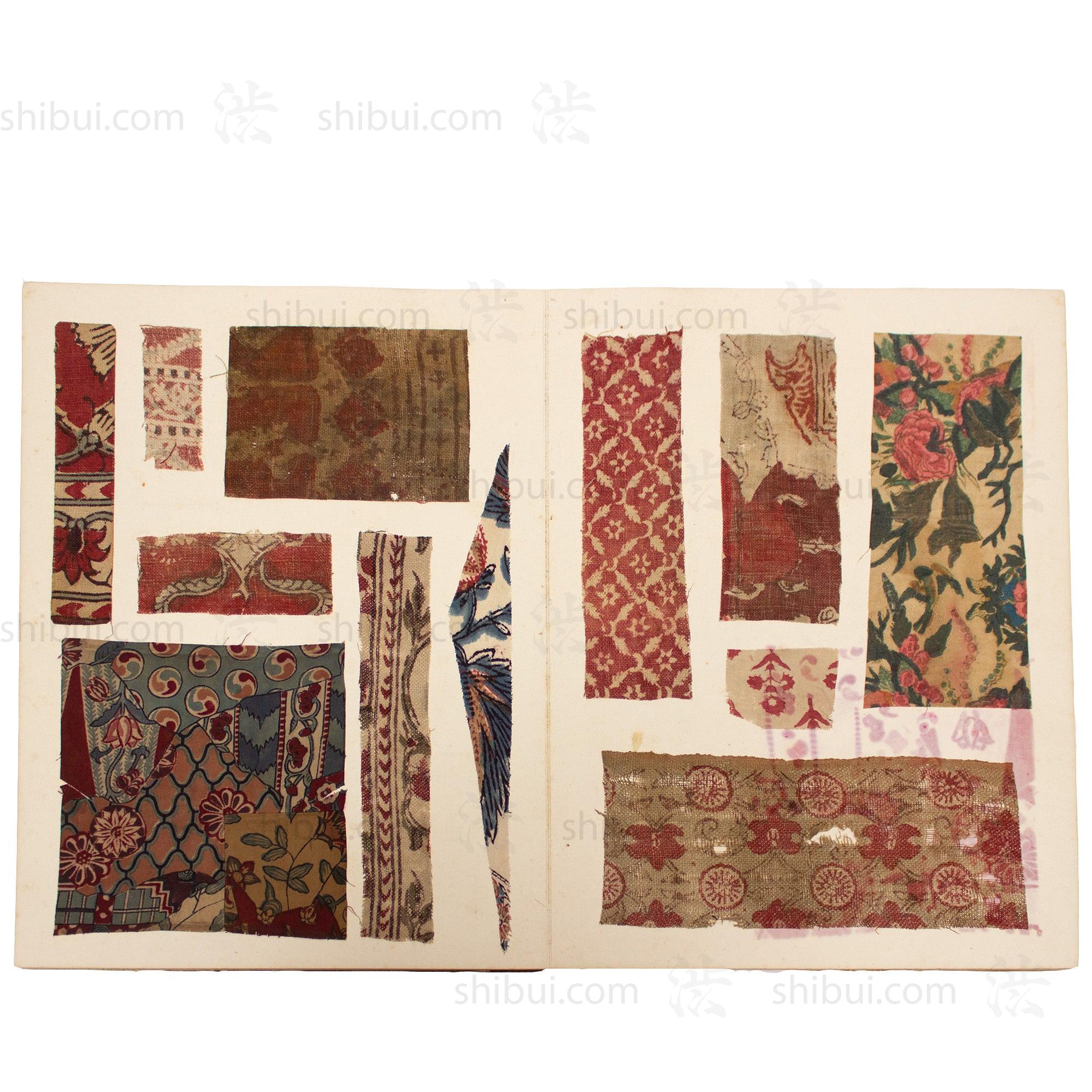 Antique Sarasa -Chintz | Mihon Cho Textile Collectors Sample Book