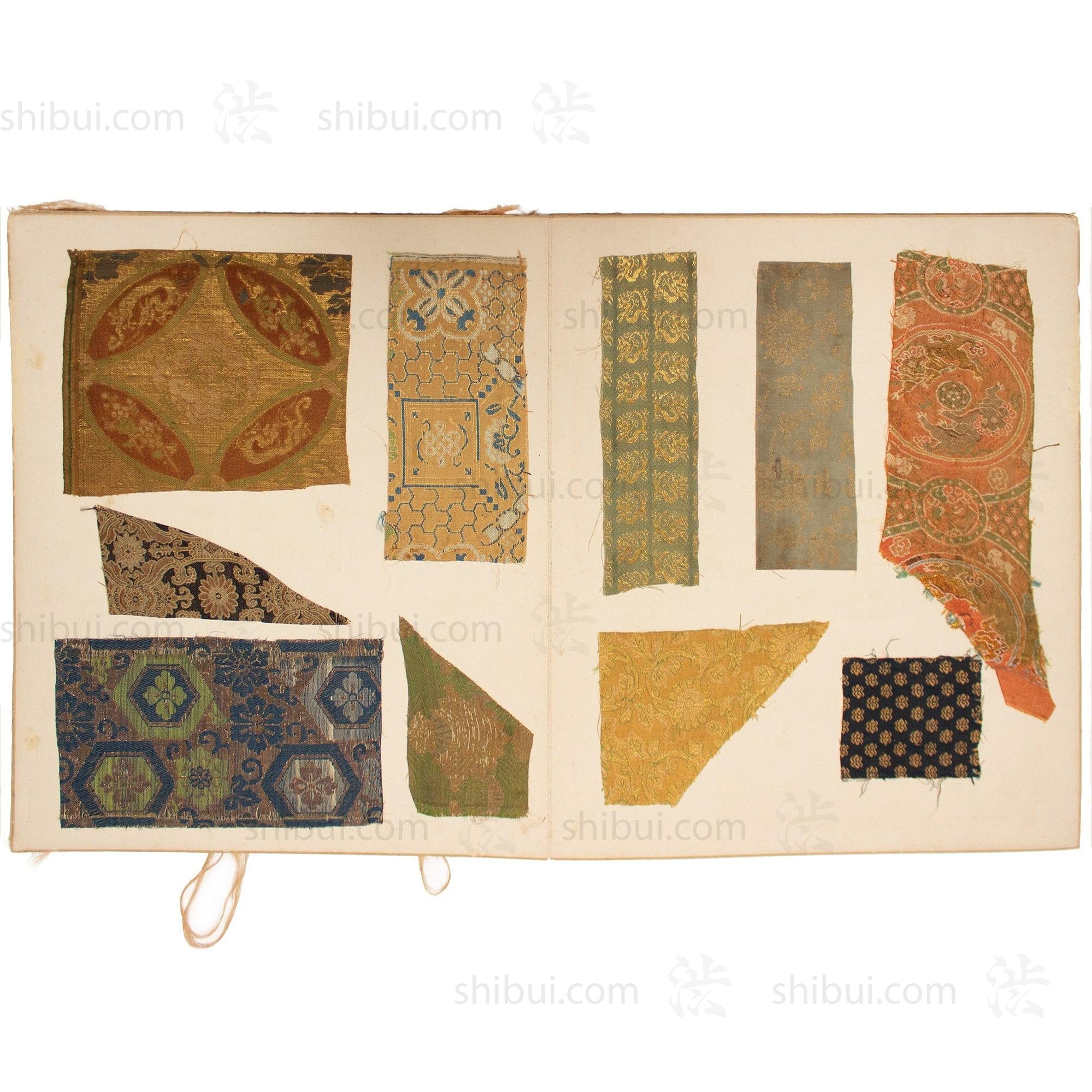 TE-KAGAMI - Collectors Sample Book of Antique Japanese Textiles.