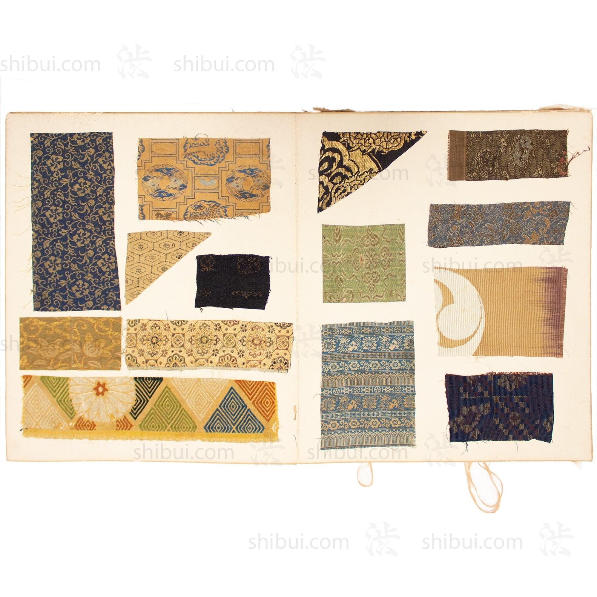 TE-KAGAMI - Collectors Sample Book of Antique Japanese Textiles.