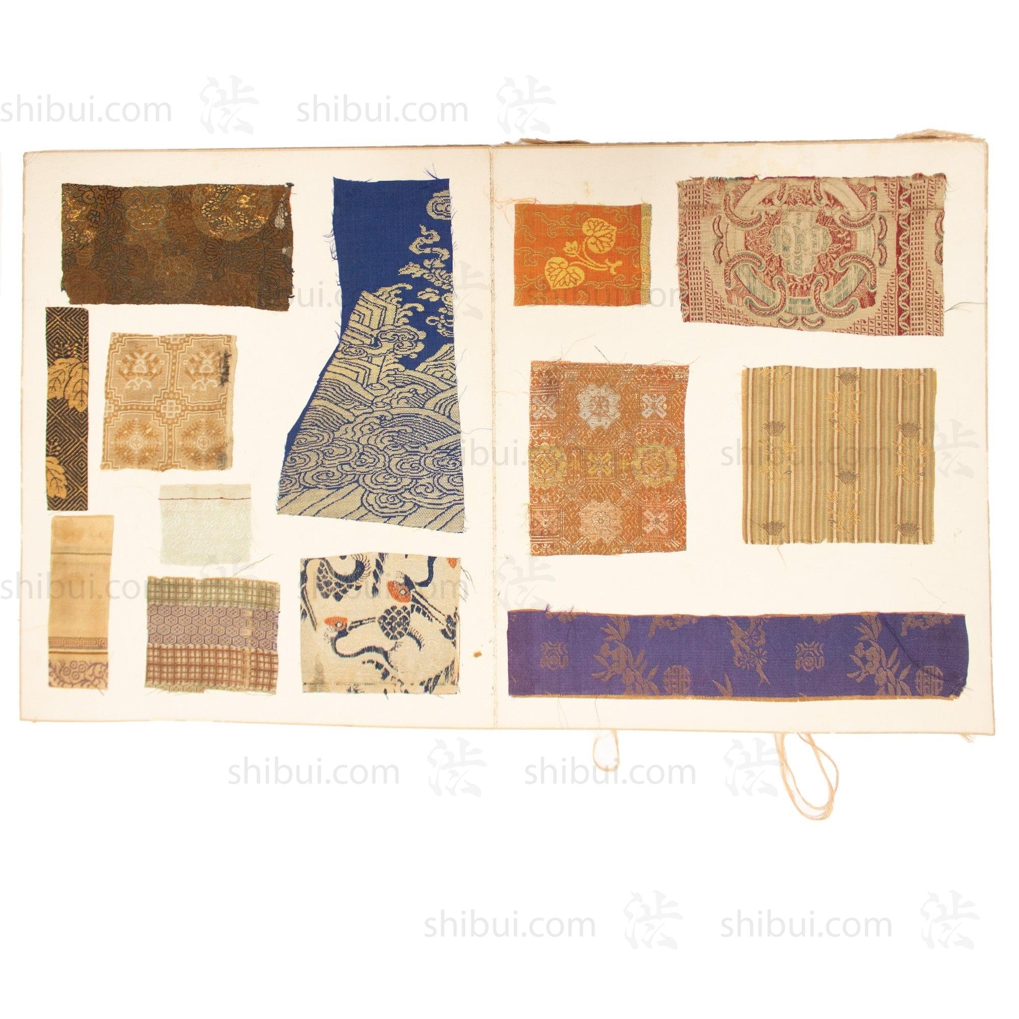 TE-KAGAMI - Collectors Sample Book of Antique Japanese Textiles.