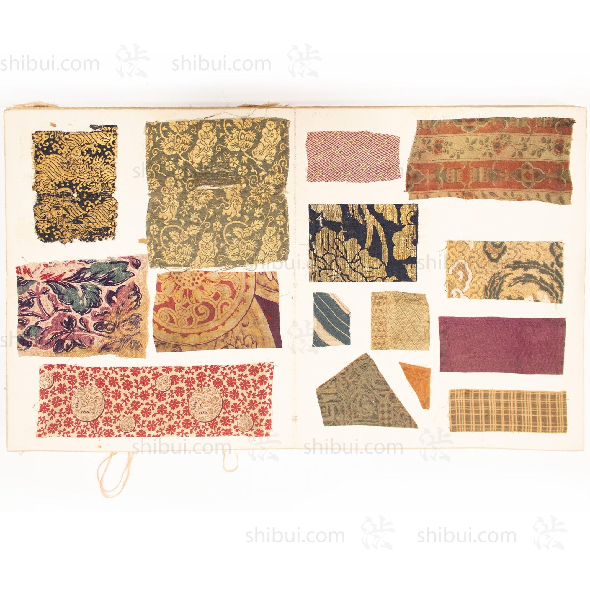TE-KAGAMI - Collectors Sample Book of Antique Japanese Textiles.