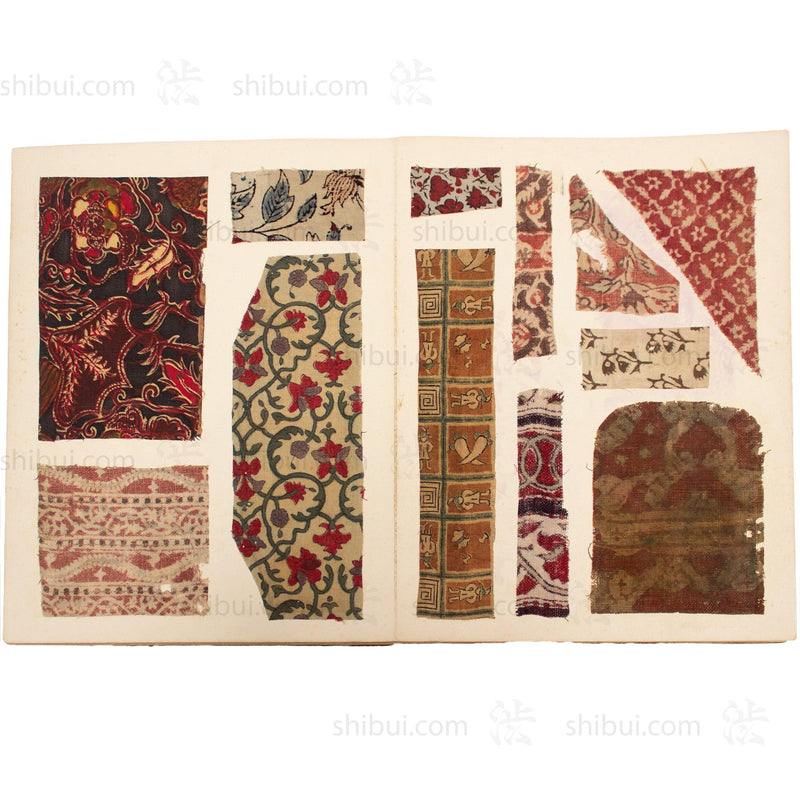 Antique Sarasa -Chintz | Mihon Cho Textile Collectors Sample Book