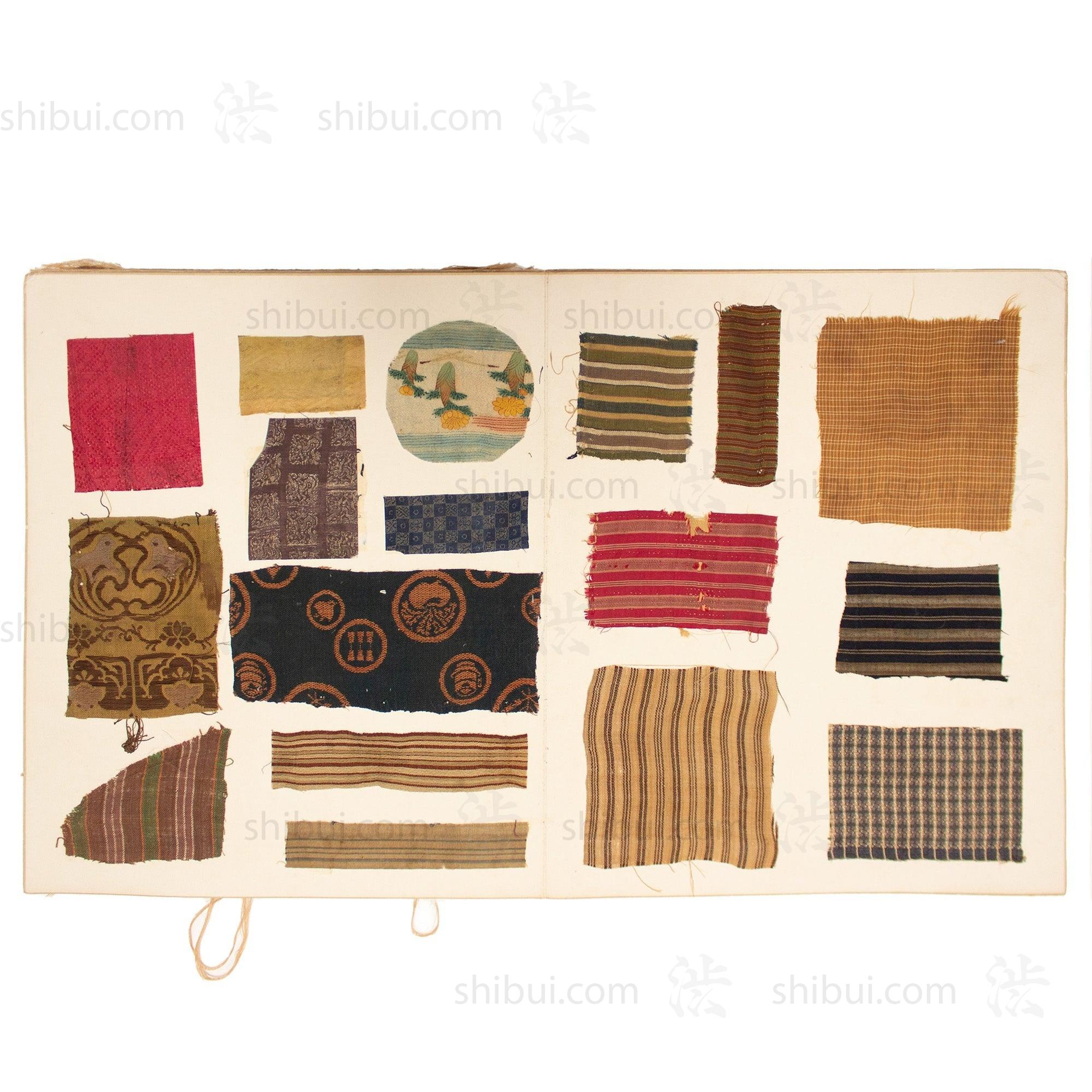 TE-KAGAMI - Collectors Sample Book of Antique Japanese Textiles.
