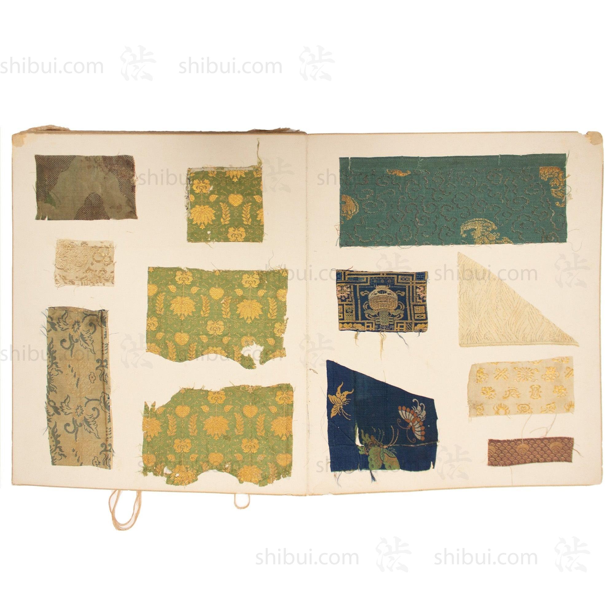 TE-KAGAMI - Collectors Sample Book of Antique Japanese Textiles.