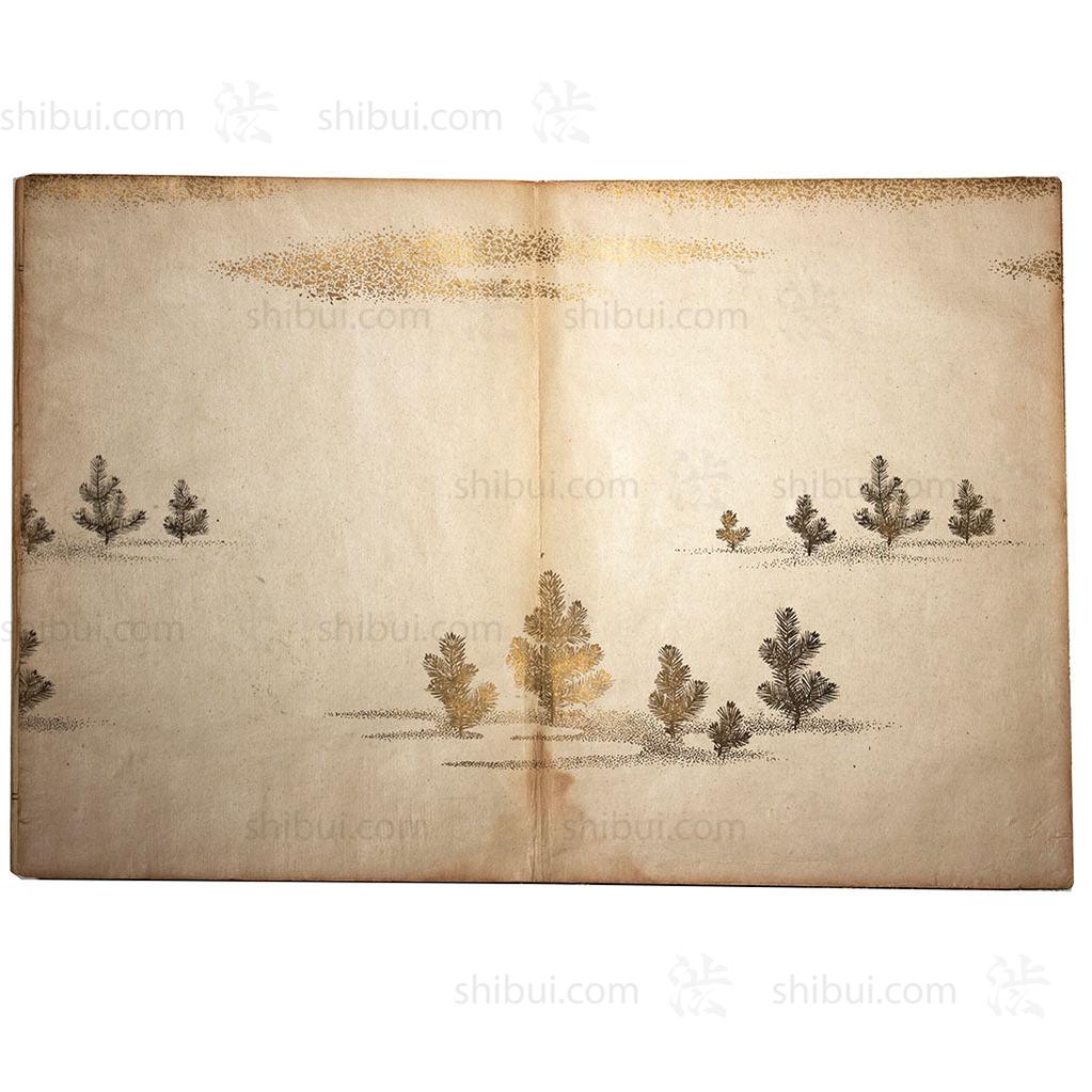 Japanese Woodblock Print | "Brocades of Edo" | Ink on Paper