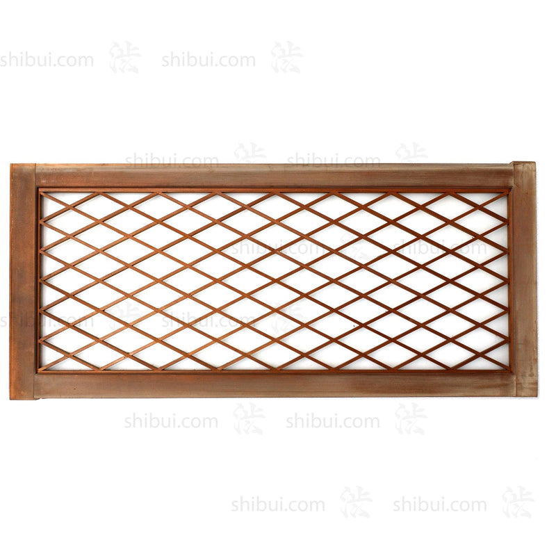 Wood and Glass Panel | Japanese Cedar Architectural Panel | Screen