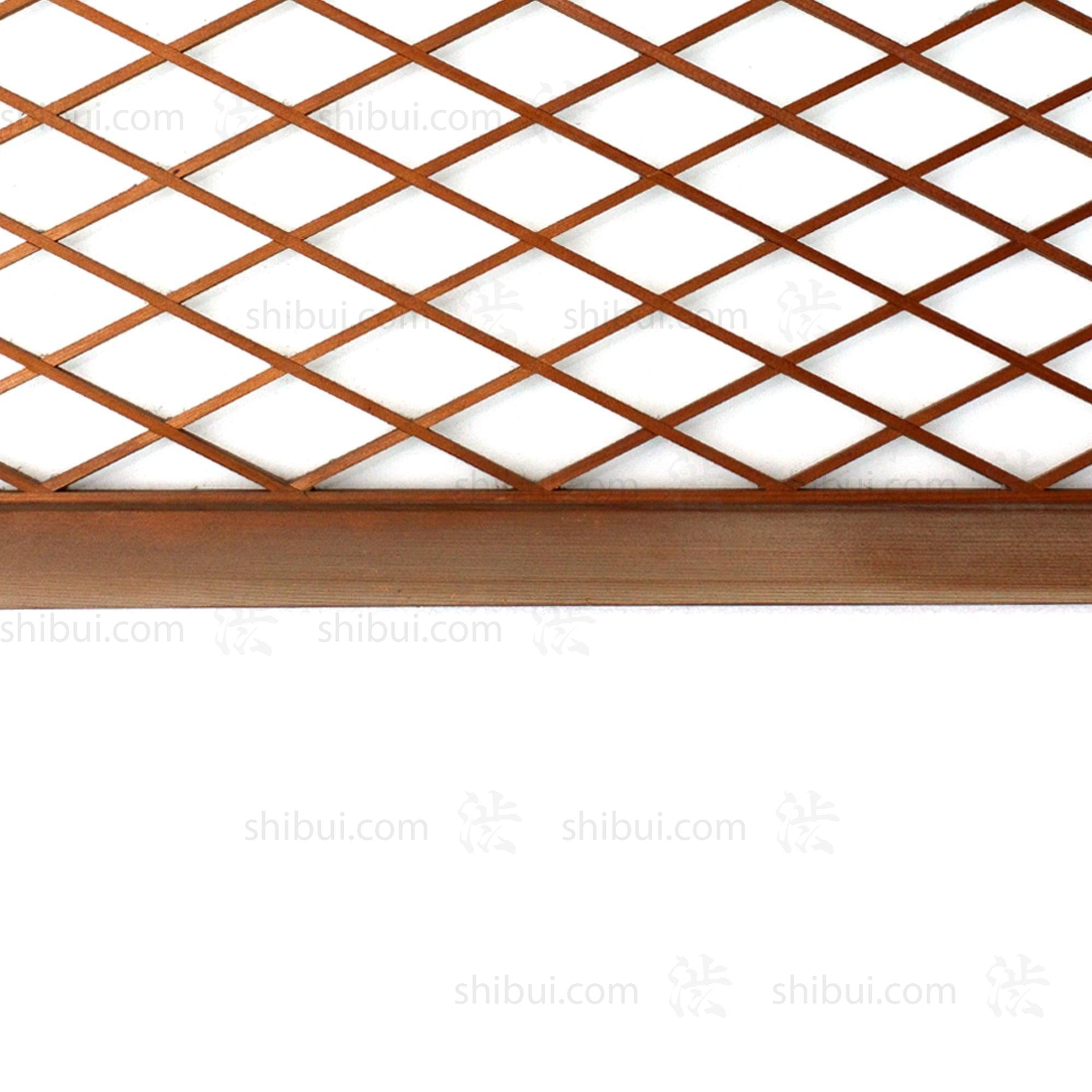 Wood and Glass Panel | Japanese Cedar Architectural Panel | Screen