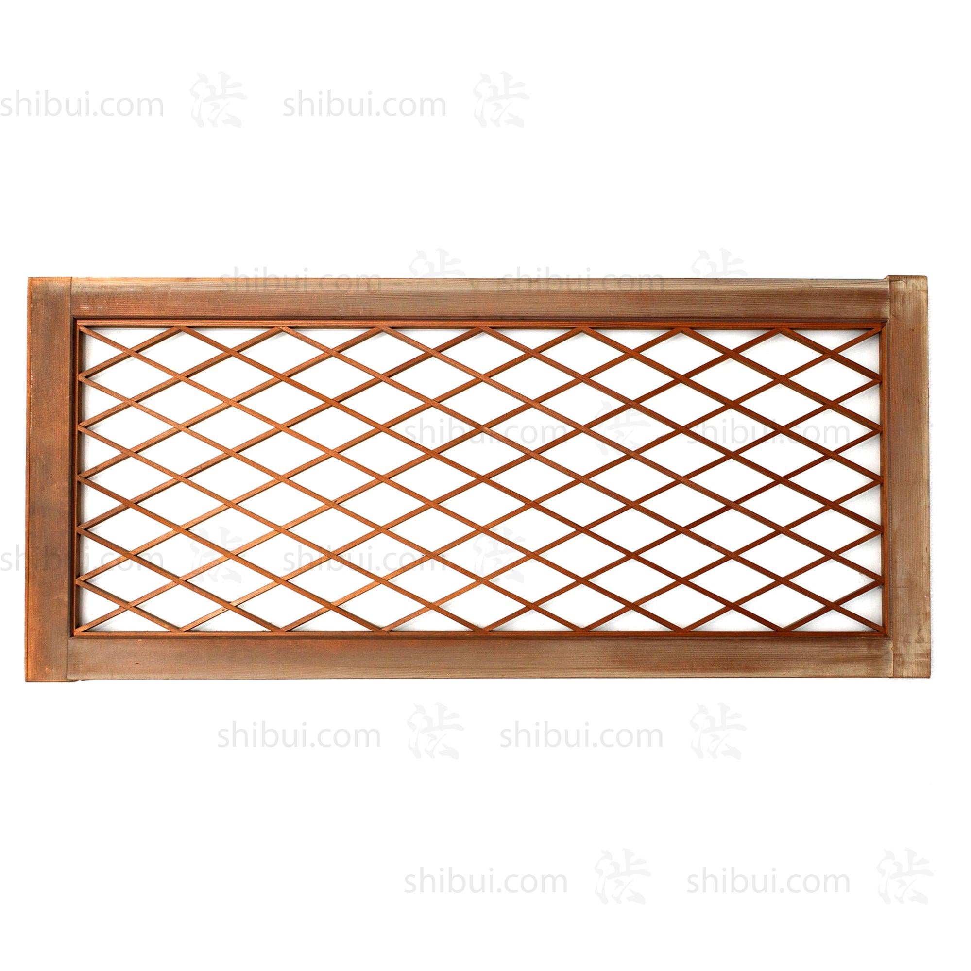 Wood and Glass Panel | Japanese Cedar Architectural Panel | Screen