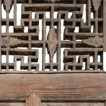 Wooden 19th Century Chinese House Façade | Architectural Decor