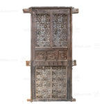 Wooden 19th Century Chinese House Façade | Architectural Decor