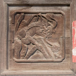 Wooden 19th Century Chinese House Façade | Architectural Decor