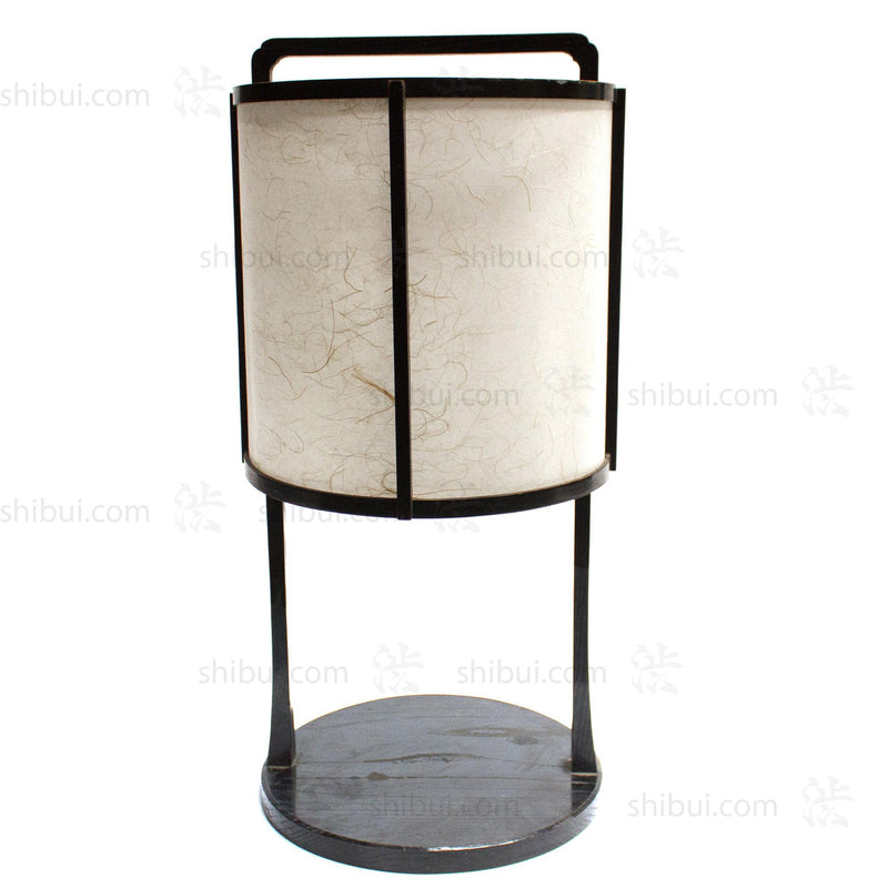 Maru Andon Japanese Antique Floor Lamp