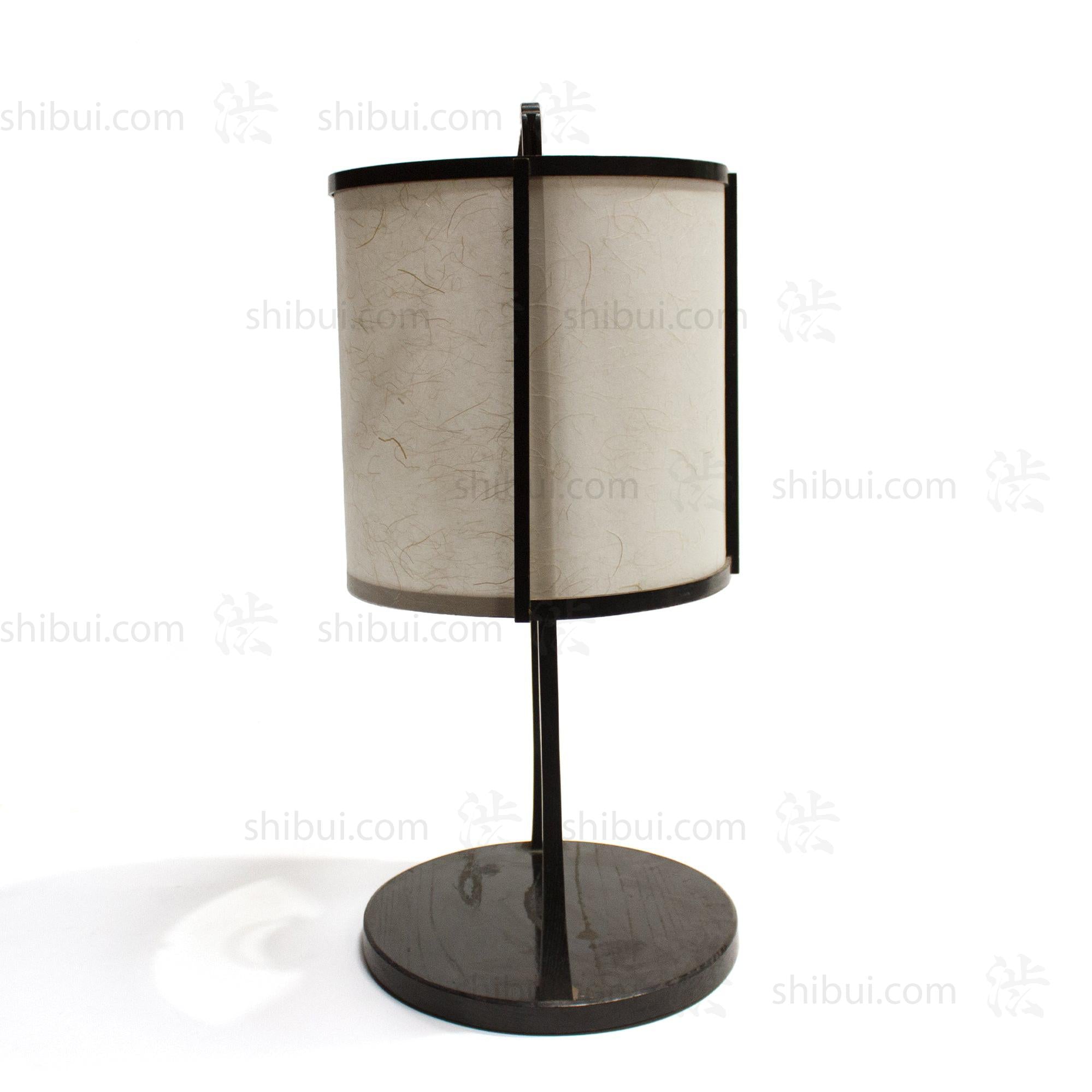 Maru Andon Japanese Antique Floor Lamp