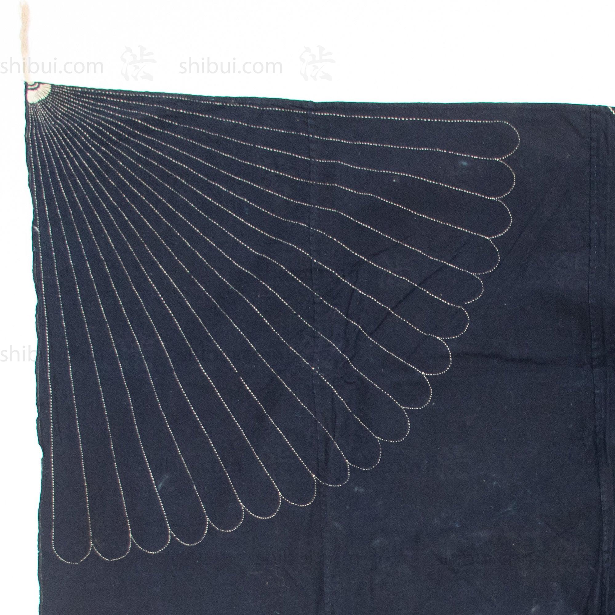 Sashiko Furoshiki - Japanese Indigo Dyed Cotton