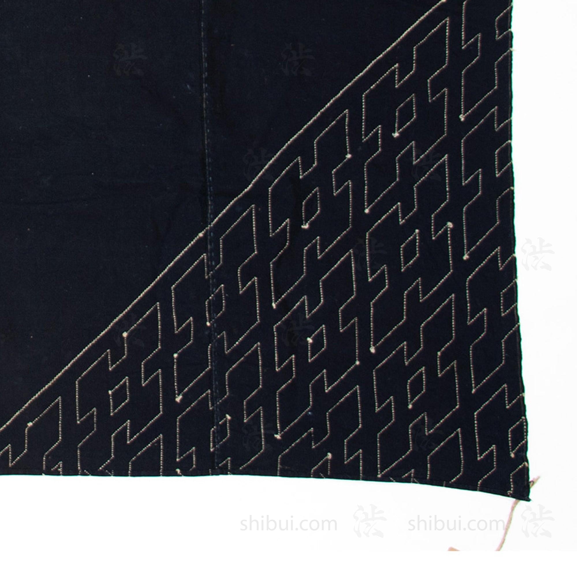Sashiko Furoshiki - Japanese Indigo Dyed Cotton