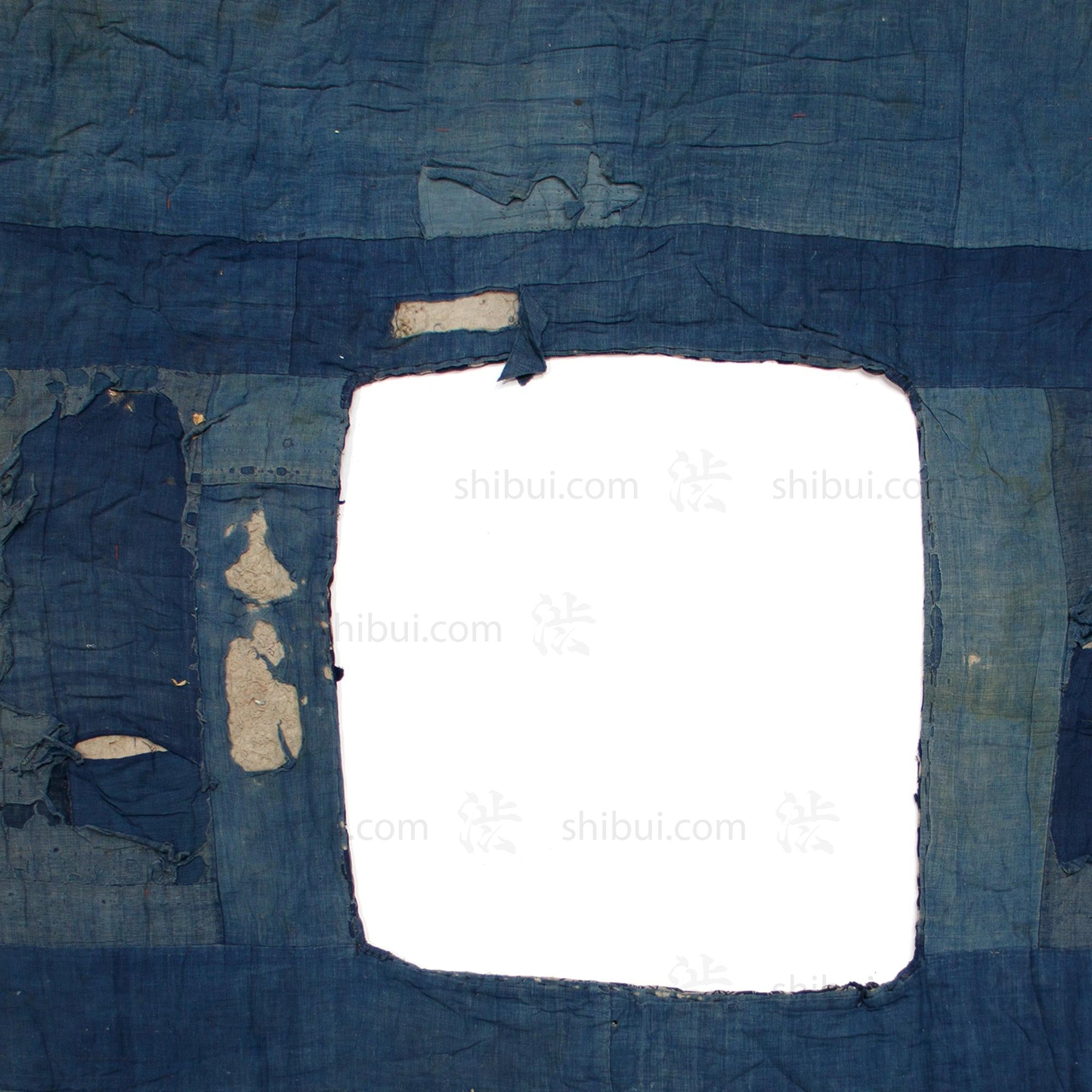 Boro and Kasuri Shikimono Rug