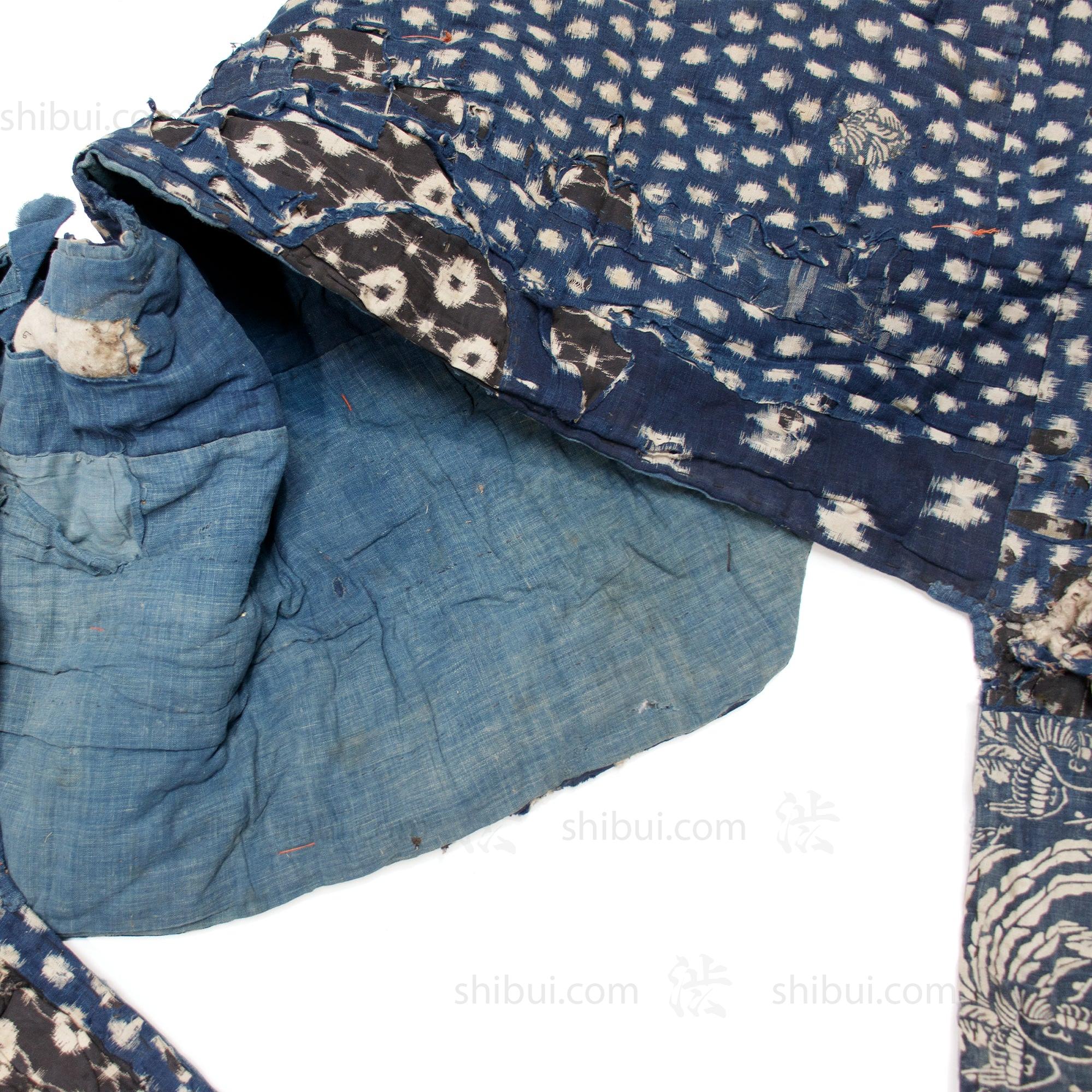 Boro and Kasuri Shikimono Rug