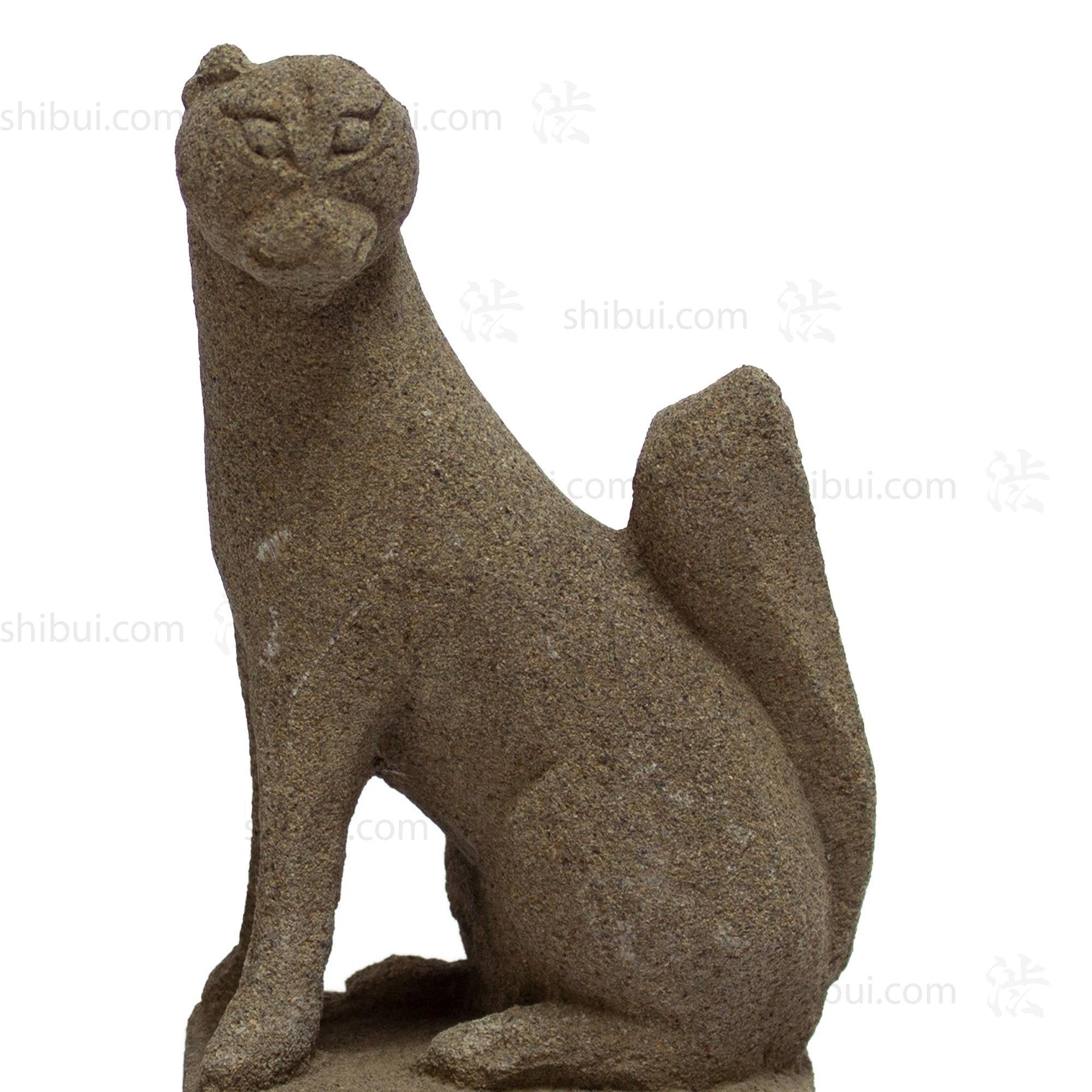 Inari - Pair of Shinto Stone Foxes