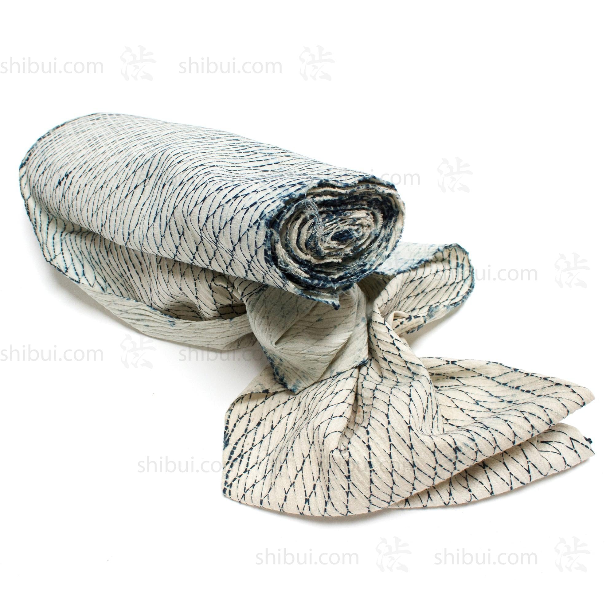 Hand Made Tie Dyed Shibori Fabric