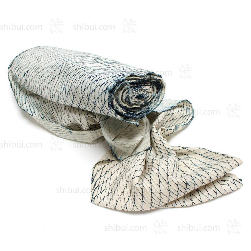 Hand Made Tie Dyed Shibori Fabric