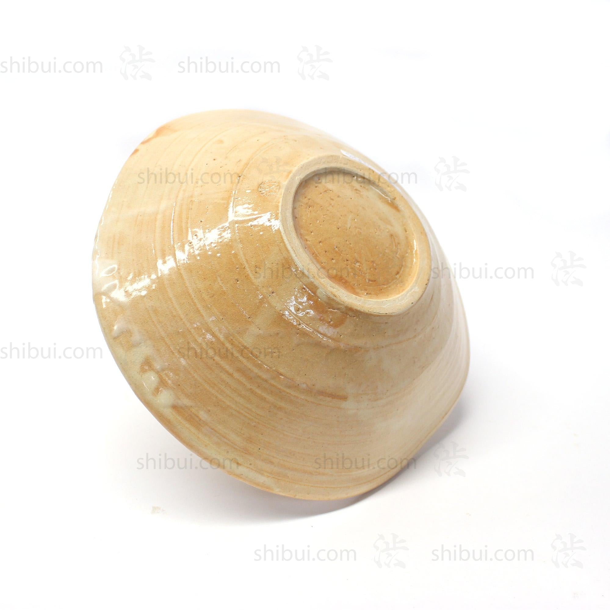 Vintage Hagi Yaki Bowl by Nobuhiko