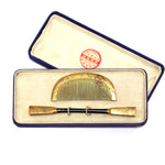 Antique Japanese Lacquered Kushi and Kogai Comb Set